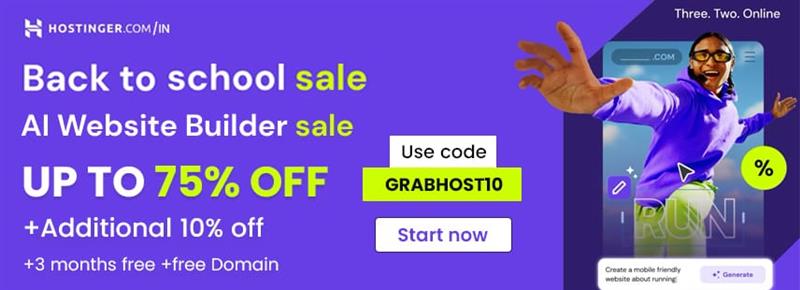 Hostinger Sale